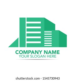 stock vector building logo design. architecture icons, sign, and symbols. house and construction. vector illustration element