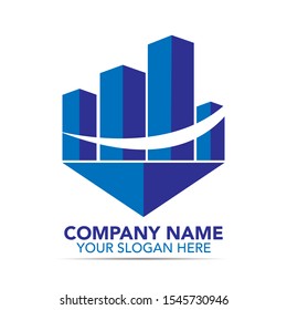 stock vector building logo design. architecture icons, sign, and symbols. house and construction. vector illustration element