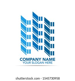 stock vector building logo design. architecture icons, sign, and symbols. house and construction. vector illustration element