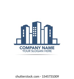 stock vector building logo design. architecture icons, sign, and symbols. house and construction. vector illustration element