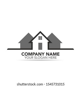 stock vector building logo design. architecture icons, sign, and symbols. house and construction. vector illustration element