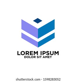 stock vector building logo design. architecture icons  sign  and symbols. house and construction. vector illustration element  3d 