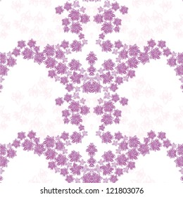 Stock vector card. Invitation with abstract floral background greeting card. Vector illustration.