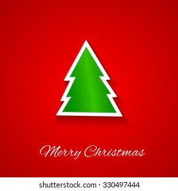 stock vector Christmas card