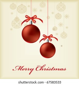 Stock vector christmas card