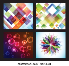 Stock vector colorful backgrounds