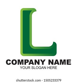 stock vector creative L letter abstract logo icon design template for business corporate. minimalistic concept logo design.