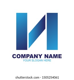 stock vector creative N letter abstract logo icon design template for business corporate. minimalistic concept logo design.