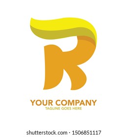 stock vector creative R letter abstract logo icon design template for business corporate. minimalistic concept logo design.