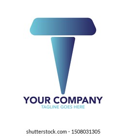 stock vector creative T letter abstract logo icon design template for business corporate. minimalistic concept logo design.