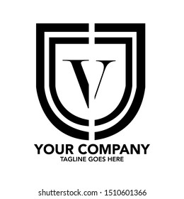 stock vector creative V letter abstract logo icon design template for business corporate. minimalistic concept logo design.