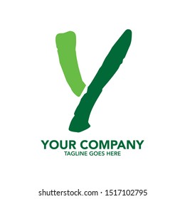 stock vector creative Y letter abstract logo icon design template for business corporate. minimalistic concept logo design.