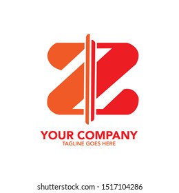 stock vector creative Z letter abstract logo icon design template for business corporate. minimalistic concept logo design.