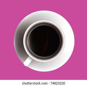 Stock vector cup of coffee