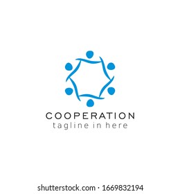 Stock Vector of Design Circle People Holding Together Team Community 