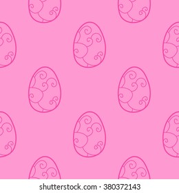 Stock vector easter egg background for your design