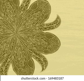 Stock vector elegant background with ornament 
