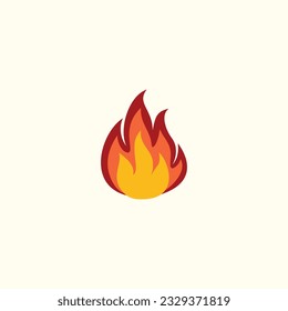 
stock vector fire design illustration