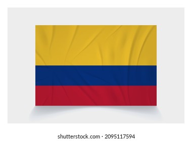 Bandera vectorial de Colombia - Dimensiones adecuadas 2: 3
