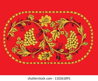 Stock vector floral ornament