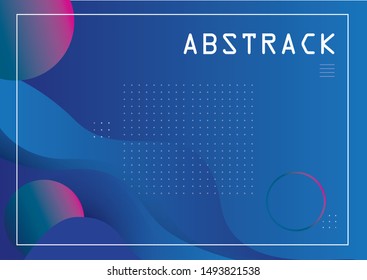 Stock vector geometric background 3d style trendy gradient eps 10