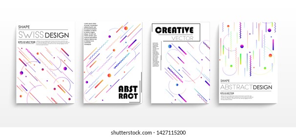 stock vector geometric coloful backround. Trendy gradient shapes composition. Eps10 vector.