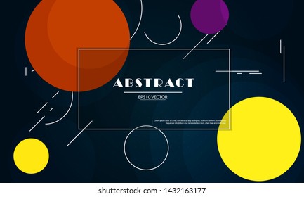 stock vector geometric coloful backround. Trendy gradient shapes composition. Eps10 vector.