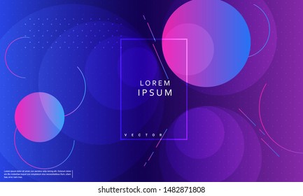 stock vector geometric coloful backround. Trendy gradient shapes composition. Eps10 vector.