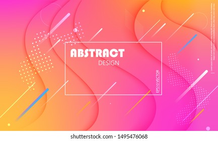 stock vector geometric coloful backround. Trendy gradient shapes composition. Eps10 vector.