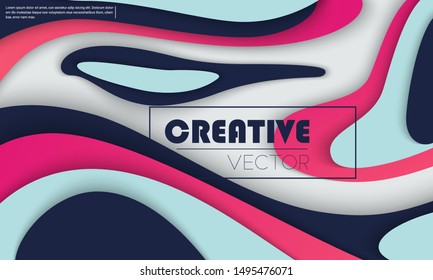 stock vector geometric coloful backround. Trendy gradient shapes composition. Eps10 vector.