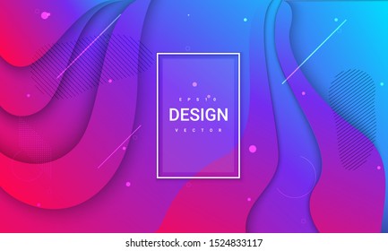 stock vector geometric coloful backround. Trendy gradient shapes composition. Eps10 vector.