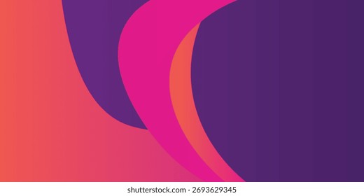 Stock vector geometric coloful circle backround. Trendy gradient shapes composition
