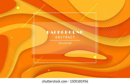 stock vector geometric wave colorful background. Trendy gradient shapes composition. Eps10 vector.