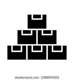 Icono De Glifo Vector De Material Para Uso Personal Y Comercial.
