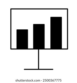 Stock vector graphic in black isolated on white background