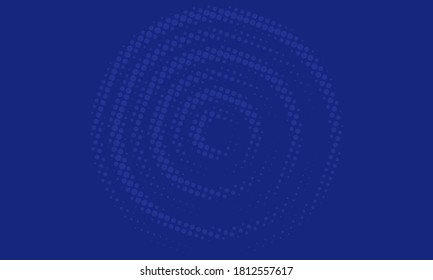 stock vector halftone pattern circle polar element background design
