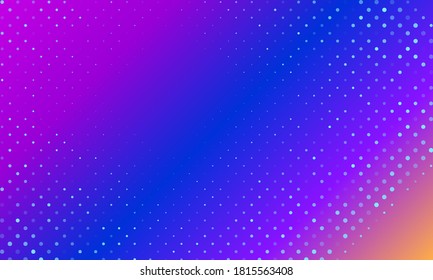 Stock vector halftone pattern colorful design background