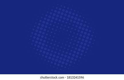 stock vector halftone pattern donuts element background design