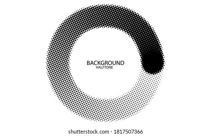 Stock vector halftone pattern loading concept background design