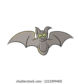 Stock vector Halloween celebration special character,cartoon style with white background