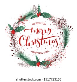 Stock vector happy new year and merry christmas background. Vector EPS10.
