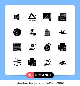 Stock Vector Icon Pack of 16 Line Signs and Symbols for dry skin; dermatologist; alert; read; newspaper Editable Vector Design Elements