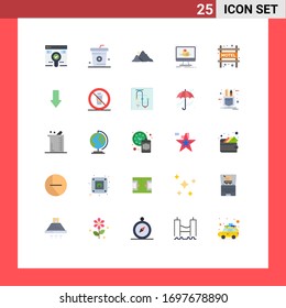 Stock Vector Icon Pack of 25 Line Signs and Symbols for sketch; dimensional; meal; cube; nature Editable Vector Design Elements