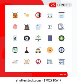 Stock Vector Icon Pack of 25 Line Signs and Symbols for digital marketing; advertising; game; group; friends Editable Vector Design Elements