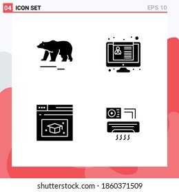 Stock Vector Icon Pack of Line Signs and Symbols for animal; education; canada; job application; air Editable Vector Design Elements
