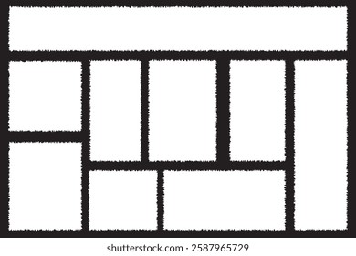 Stock Vector ID: 1937178073

Torn paper pieces vector set. Ripped texture strips collection. Black isolated on white background.  Vector Collage Shape of Black Ripped Papers eps 10