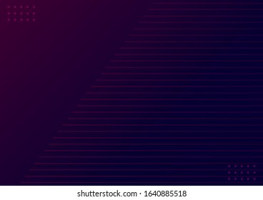 stock vector illustration of abstract technology futuristic digital, sci-fi user interface concept with gradient dots and lines. artificial intelligence. abstract vector background.