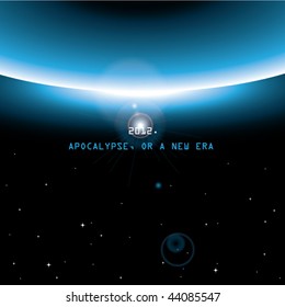 stock vector illustration of apocalypse