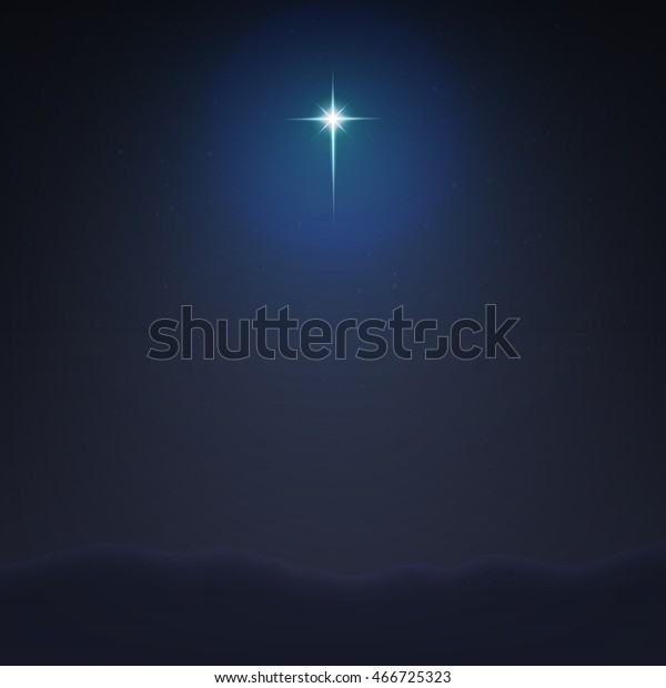 ベツレヘム星のミニマリズム背景にストックベクターイラスト イエス キリストの誕生 Eps10 のベクター画像素材 ロイヤリティフリー