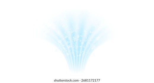 Stock vector illustration falling snow. Snowflakes, snowfall. Transparent background. Fall of snow.